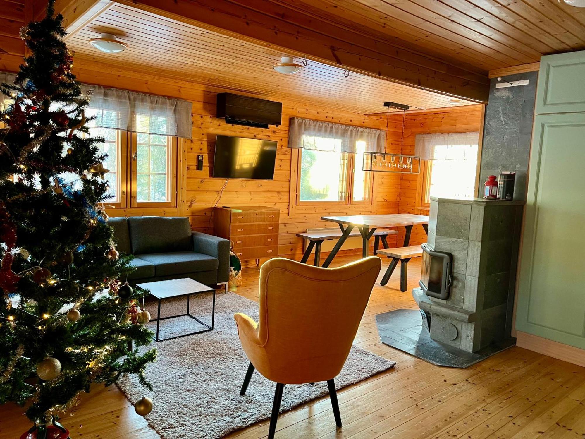 Log Cottages In 10 Min From Santa Claus Village-Sauna&Freeparking Rovaniemi Exterior foto
